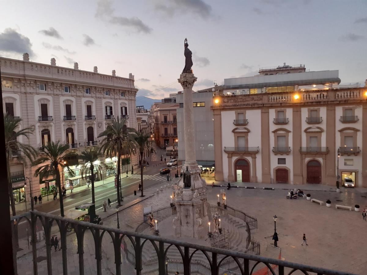 Palazzo Edy&Stef 1 Apartment Palermo Bagian luar foto